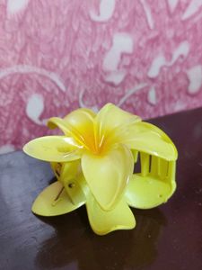 Floral Hair Claw Clip