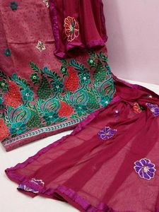 Luxury Cotton Unstitched Suit - Perfect for Party