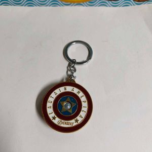 Captain America Keychain