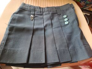 Skirt dark grey school girl