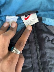 Vintage Nike Windbreaker - Blue &amp; Black