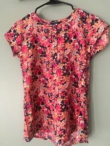 Multicolor Top- Pink