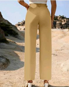 Elegant High-Waisted Flare Pants