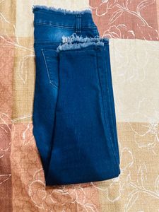 Women Dark Blue Jeans