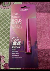 Jaquline USA Bold Black Liquid Eyeliner