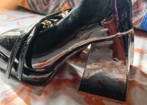 Black Mary Jane Flats