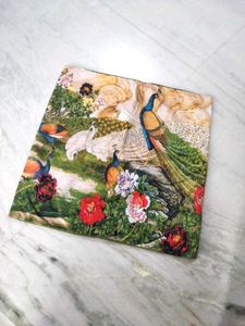 Peacock Print Big Cushion Covers