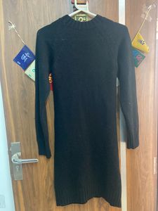 Cable Knit Sweater Dress