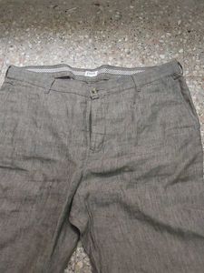 Beige Linen PARX pants