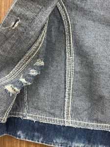 Back Bow Sleeveless Denim Vest