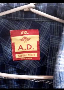 BIG SALE  Checked Blue Shirt