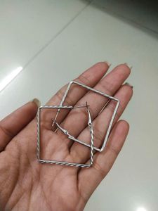 Square Hoop Earrings