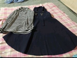 Women Black Dungree