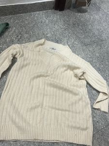 Cream Knit Sweater