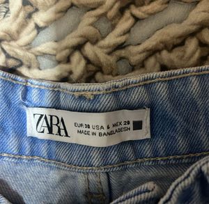 Blue Denim Zara Shorts