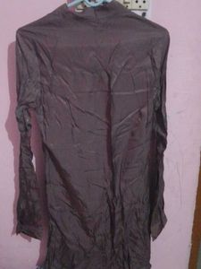 Office Wear Silk Shirt