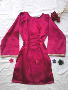 Elegant corset back kurti 🎀