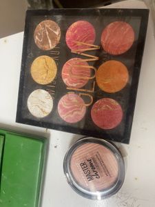 Swiss Beauty Blush &amp;maybline Highlighter