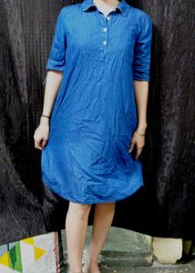 Denim Shirt Dress