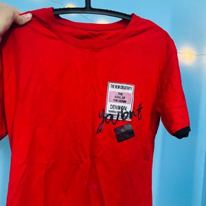 Red Graphic T-Shirt