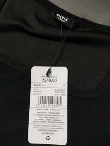 Stylish Black Shein Top