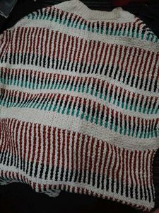 Striped Knit Sweater