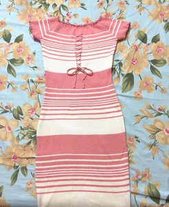 Striped Bodycon Dress