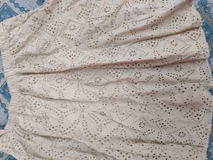 Eyelet Skirt - Bohemian Chic