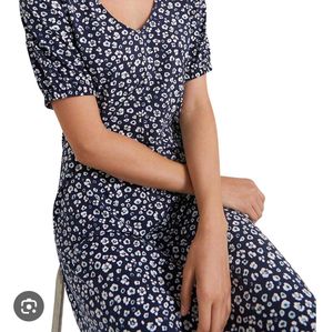 Floral Print Midi,Dress