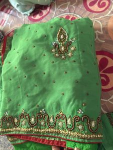 New Saree With Blouse