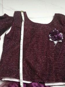 Purple Lehenga Choli