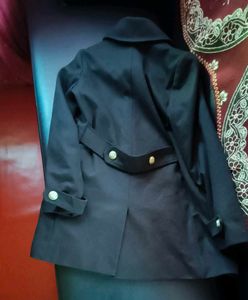 Elegant Black Overcoat