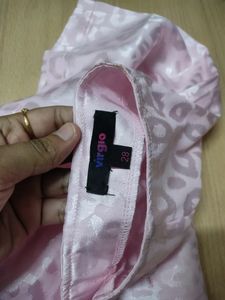 Rich Satin Luxury Branded Skirt