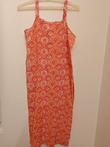 House Of Pataudi Pink &amp; Red Kurta