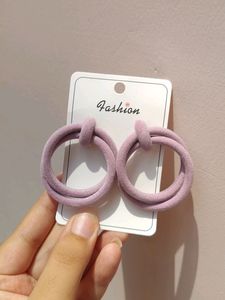 Purple Earrings