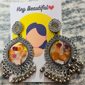 Brand: GenericHandcrafted Resin Earrings, earrings