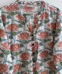 Floral Print Kurta