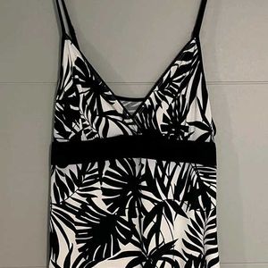 Tropical Print Dress