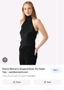 Zara Halter Neck Top