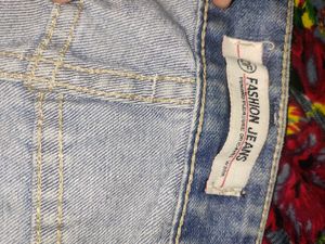 Men&#39;s 🥰jeans Good Conditions Bus Piche Ka Print Thoda Iron Se Miss Hua H Baki Jeans New H Waist Size_28se29😇