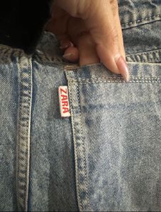 Light Wash Cargo Jeans