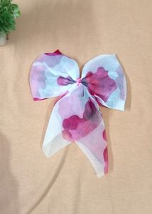 Printed Bow hair clips for women and girls (Multicolour)Printed Bow hair clips for women and girls.