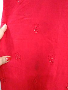 Red Kurti