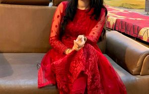 Party Wear Gown With Dupatta