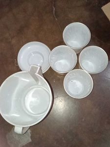 Jug Glass Set, Drink Juice Kicthen Plastic Gilas