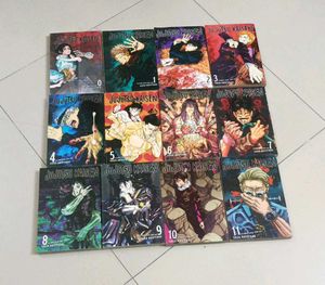 jujutsu kaisen 0-11 manga set