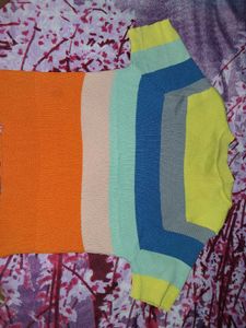 Colorful Striped Top