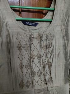 Elegant Olive Green Kurta