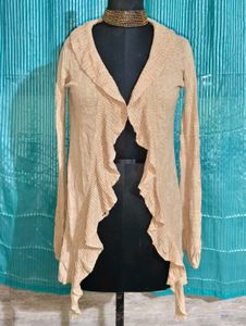 Size M/L 🎁Buy 2 Get 1 Free🎁Ruffled Cardigan