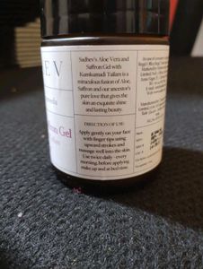 Sadhev Aloe Vera &amp; Saffron Gel 100 gram